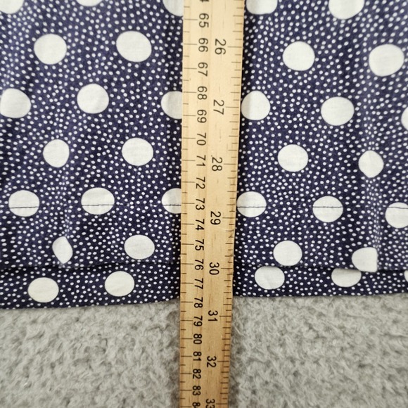 Boden Dress Size M Blue Polkadot Tassel Pockets Beachy Coastal Vacation‎ Resort - Picture 11 of 14
